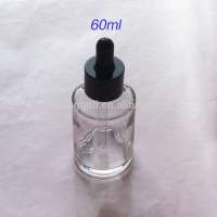 wholesale custom essential oil glass dropper bottle 60ml shape for sale