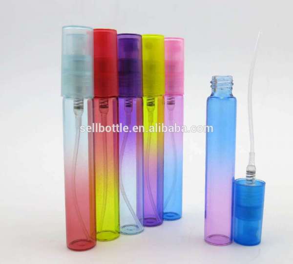 8ml colorful spay pump bottles for perfume