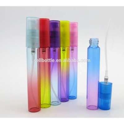 8ml colorful spay pump bottles for perfume